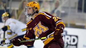 The Bruins continued to fish the college free agent waters, signing big center Jaxon Nelson out of the University of Minnesota.