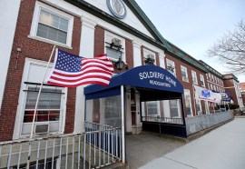 While hundreds of veterans in Massachusetts struggle with homelessness, Healey picked the soldiers’ home property – which is deeded for use by veterans – for the latest shelter for the thousands of migrant families pouring into the state.