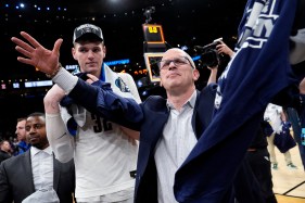 Curmudgeonly comic Larry David may have been irritated, but the UConn men's historic dominance of this NCAA Tournament is a show that seems headed for only one conclusion, another national champonship.